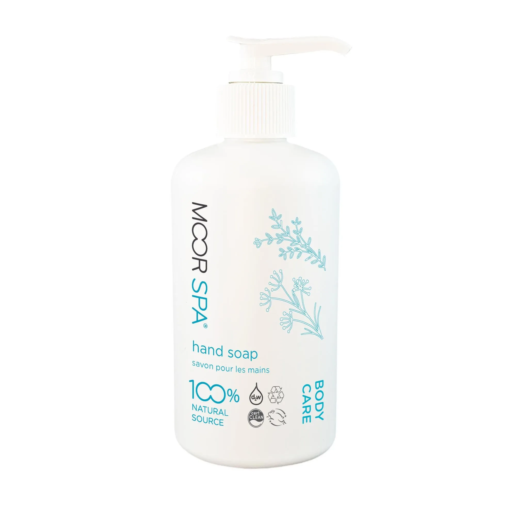 Moor Spa Replacement Amenity Bottle, 8.5 oz