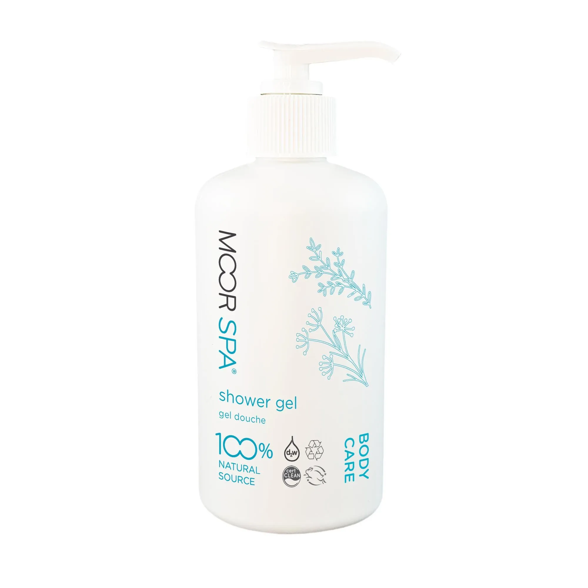 Moor Spa Replacement Amenity Bottle, 8.5 oz