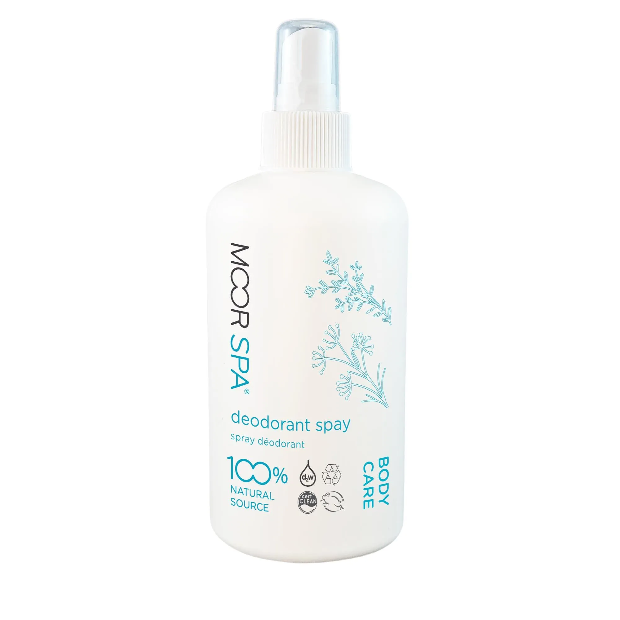 Moor Spa Replacement Amenity Bottle, 8.5 oz
