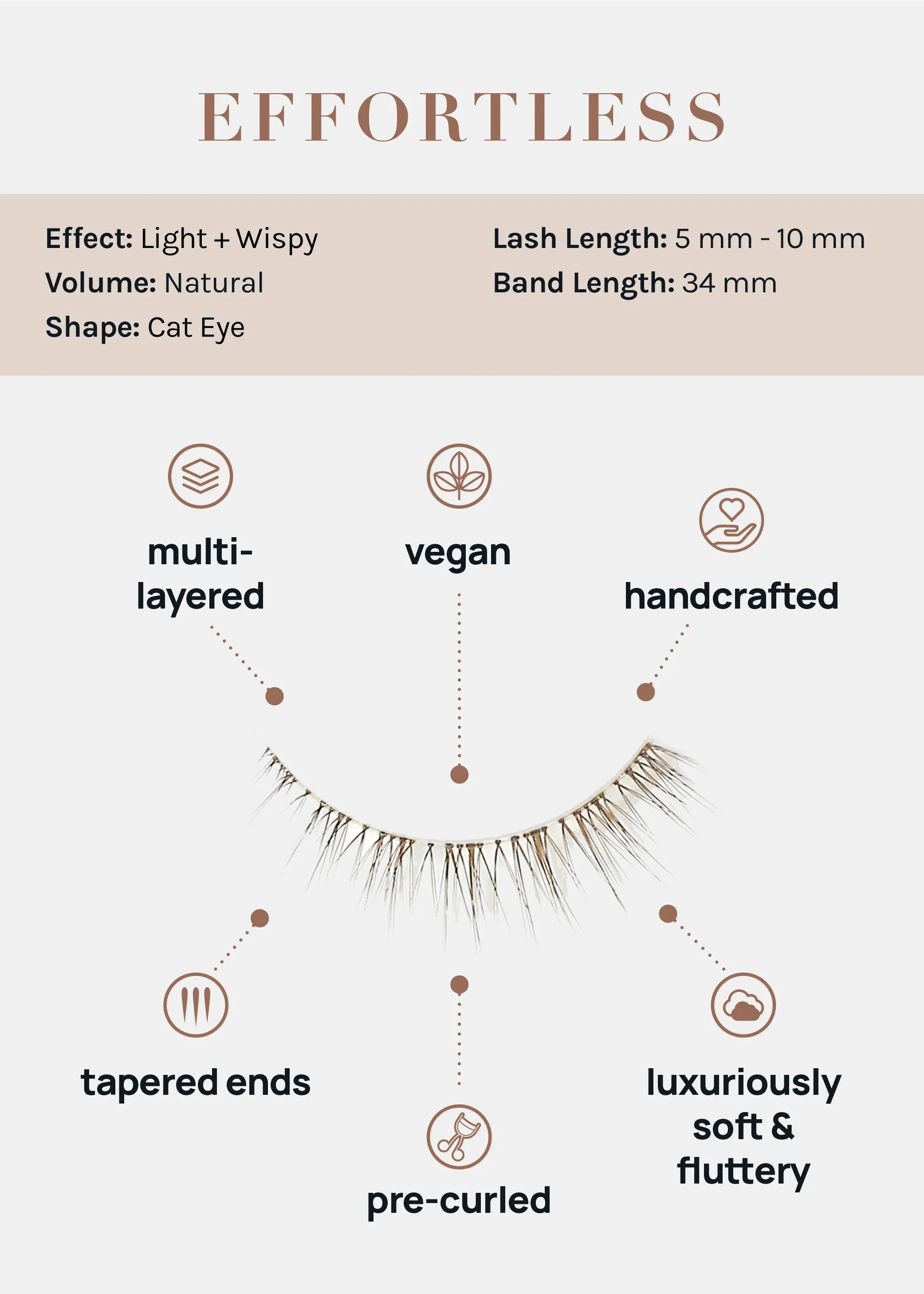 Nearly Naked Lashes C Effortless