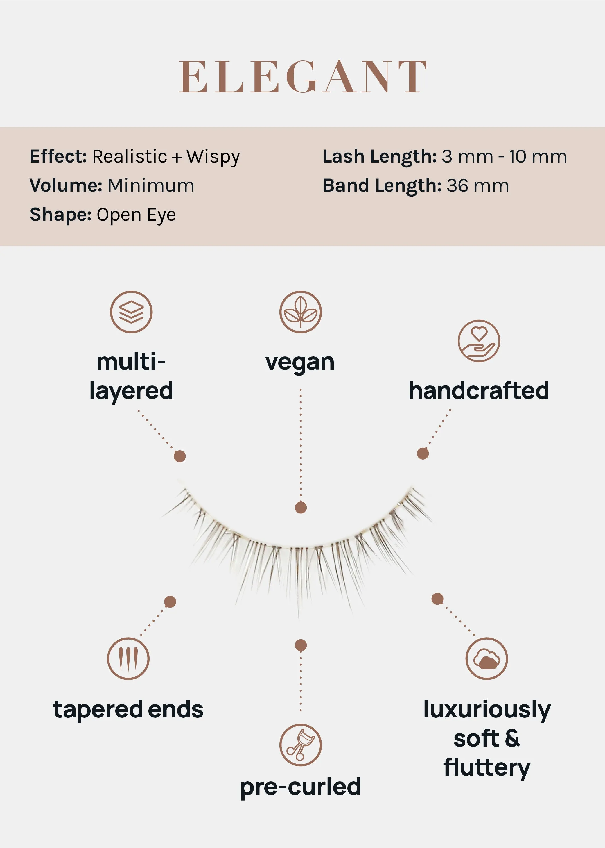 Nearly Naked Lashes C Elegant