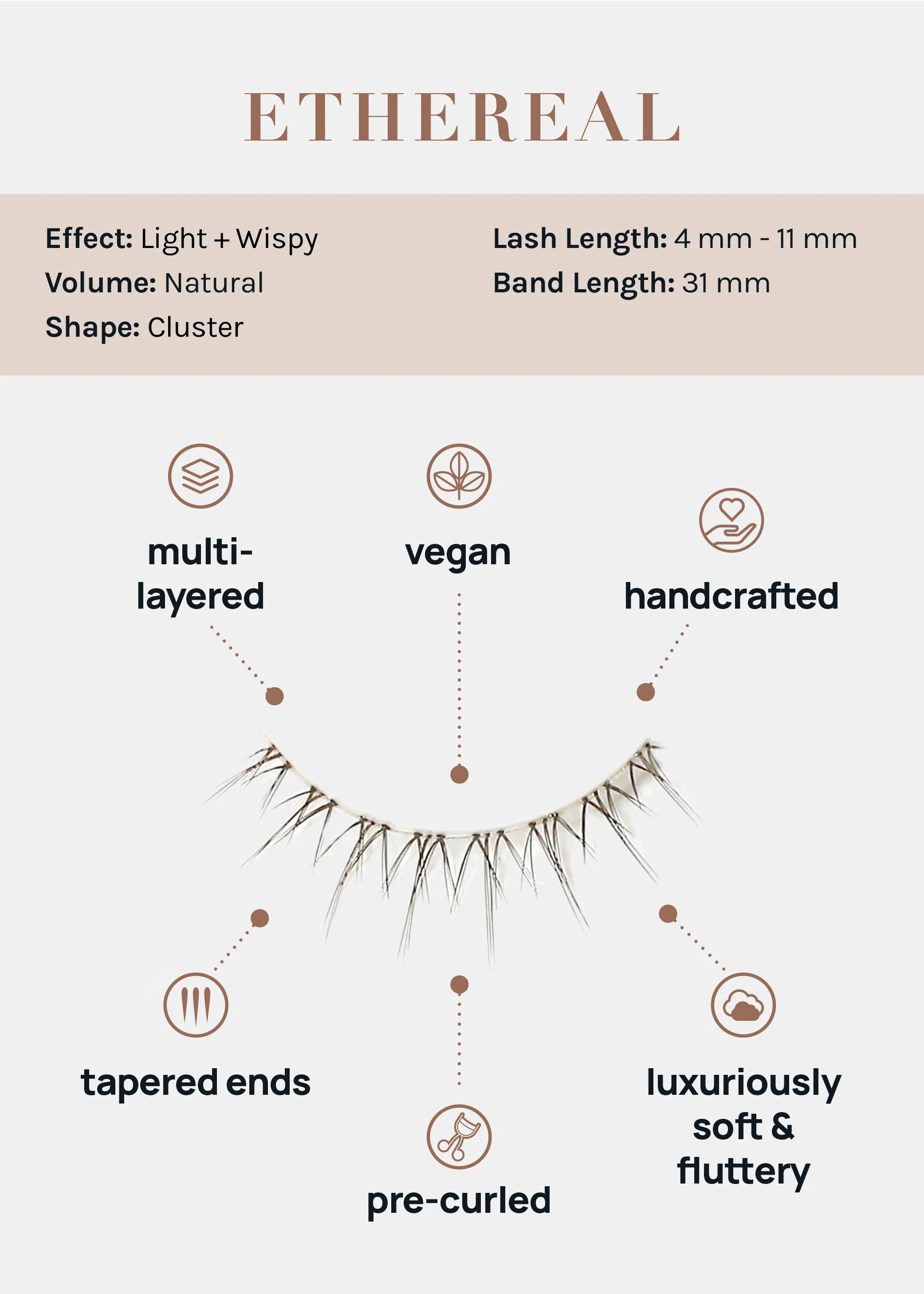 Nearly Naked Lashes C Ethereal