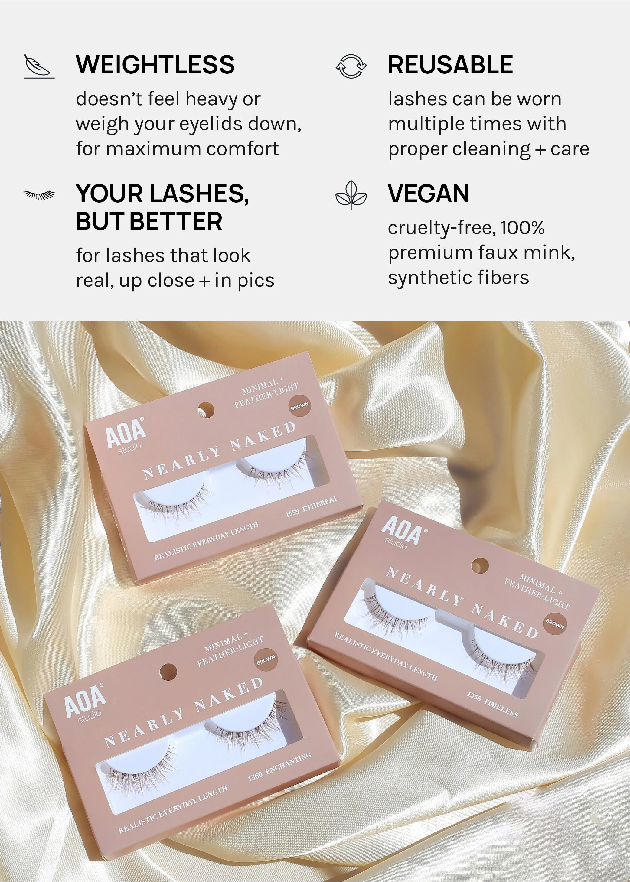 Nearly Naked Lashes C Ethereal