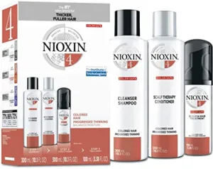 Nioxin System 4 Starter Kit | Now Save 36% 300ml Cleanser; 150ml Scalp Therapy & 100ml Scalp Treatment