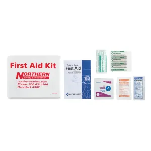 Northern Safety  and  Industrial 21pc Personal First Aid Kit