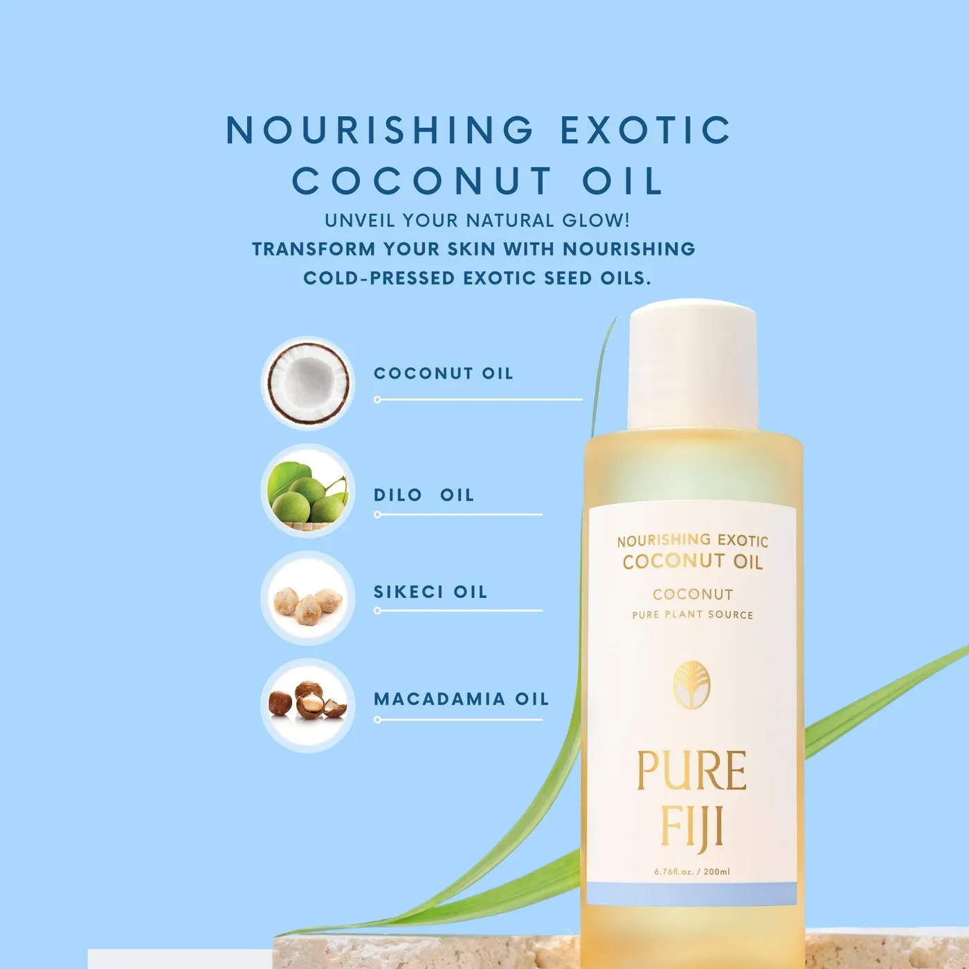 Nourishing Exotic Coconut Oil | Pure Fiji