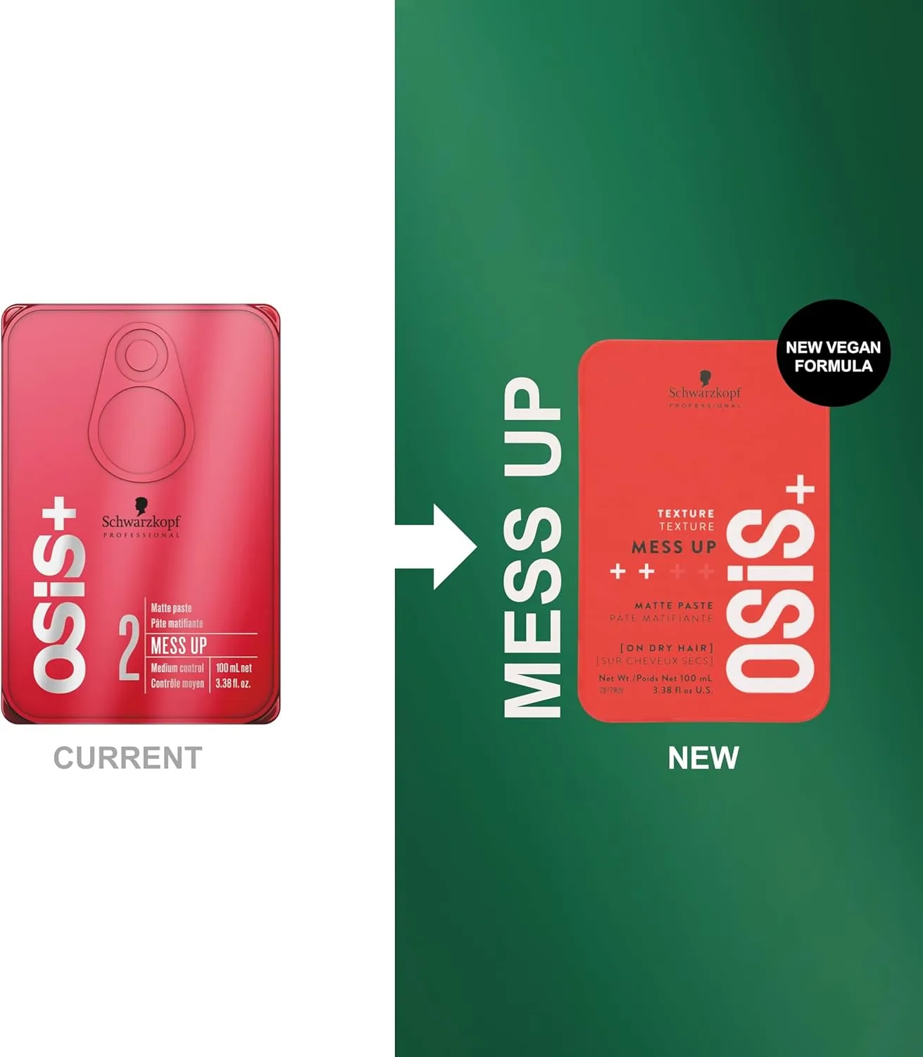 Osis  Mess Up Matte Paste 100 ml