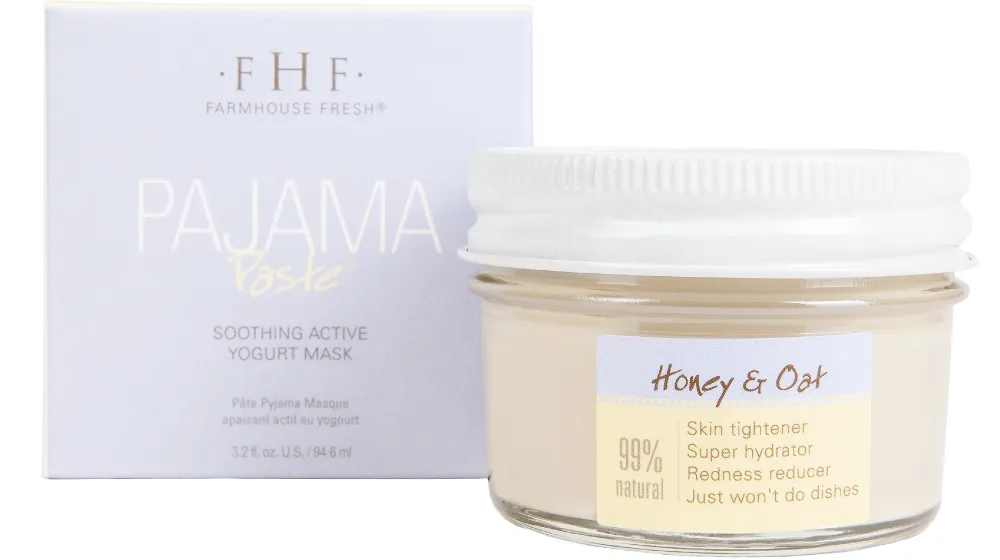 Pajama Paste? Soothing Active Yogurt Mask | Farmhouse Fresh