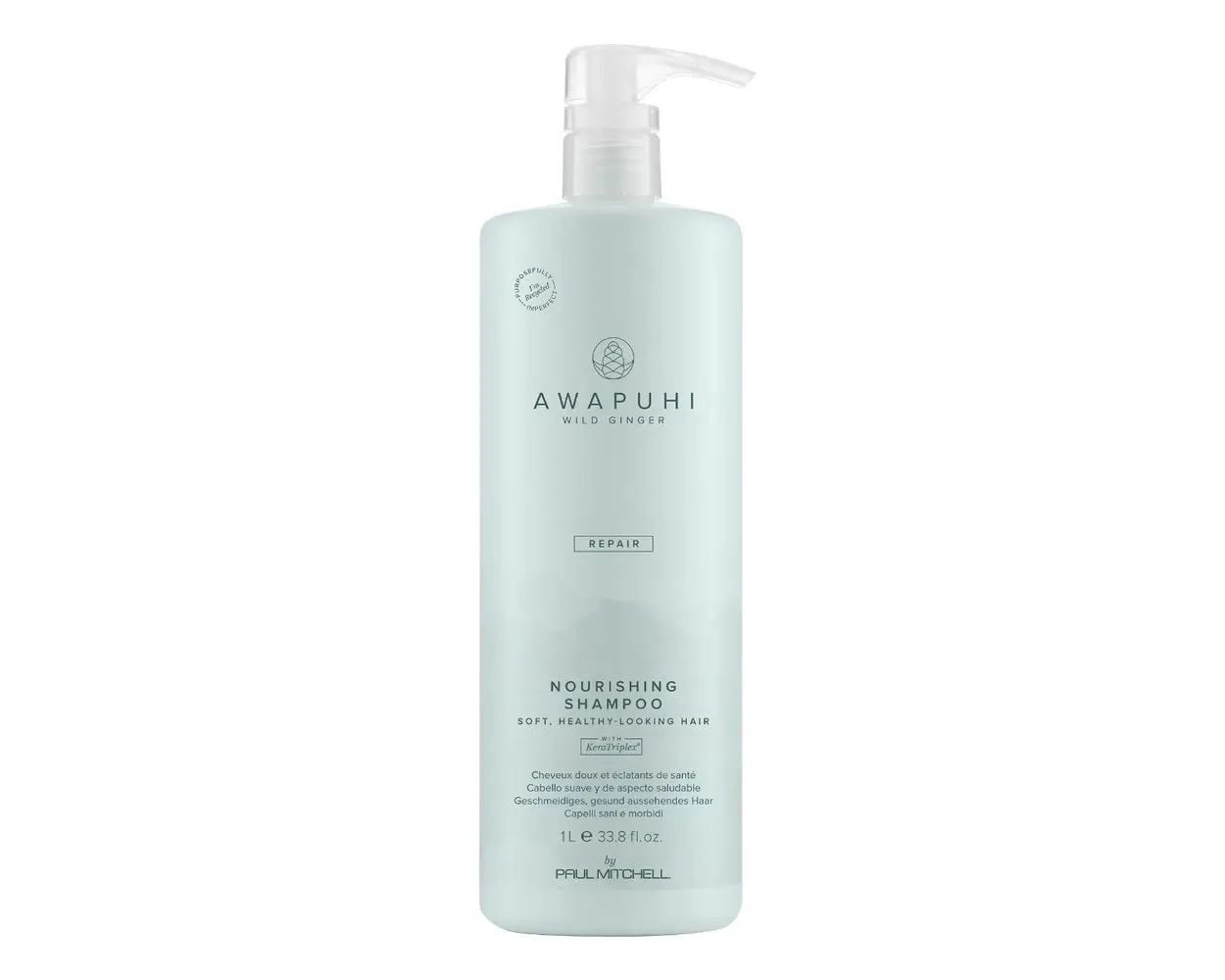 Paul Mitchell Awapuhi Wild Ginger Repair Nourishing Moisturizing Lather Shampoo