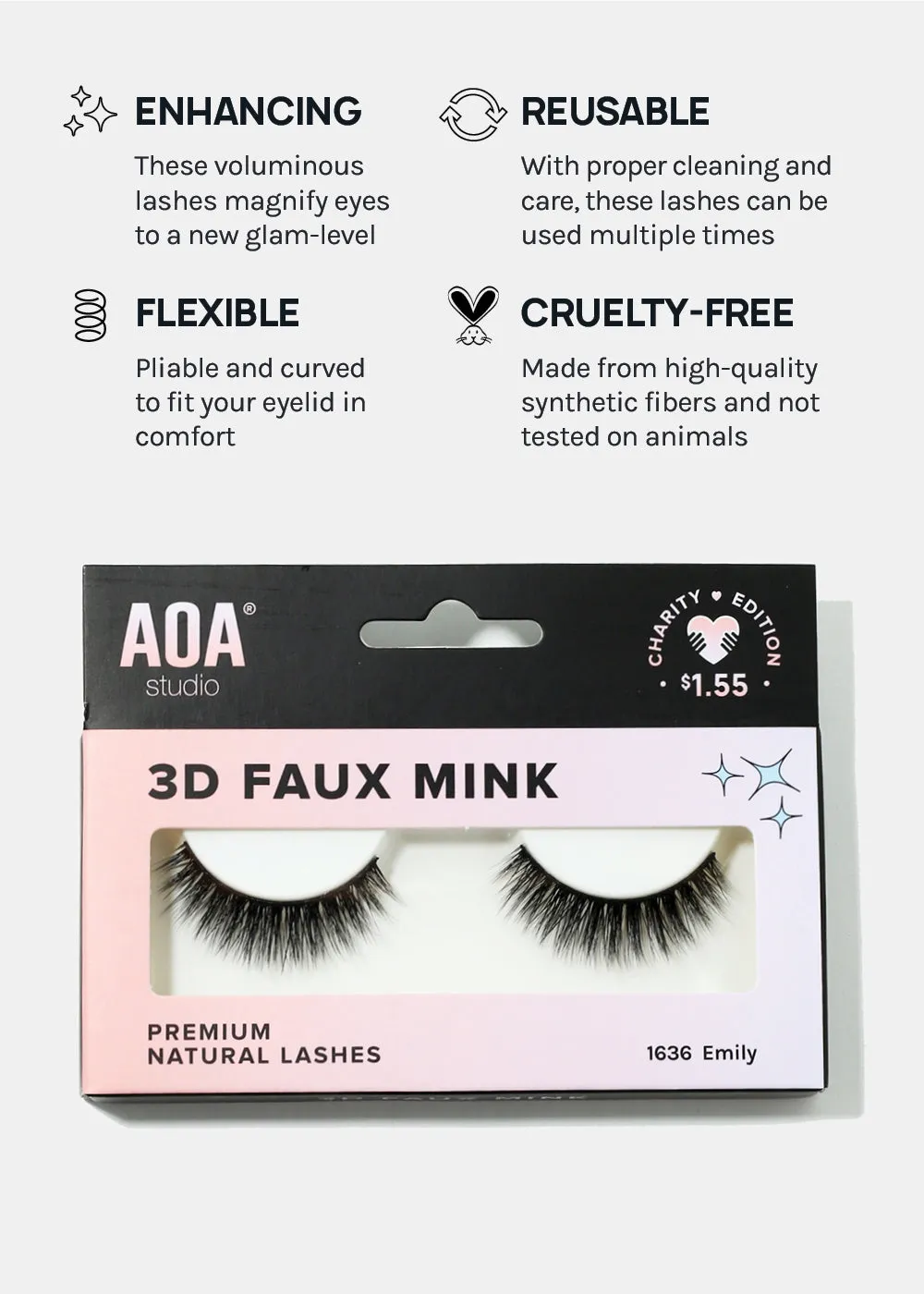 Paw Paw: 3D Faux Mink Lashes - Emily