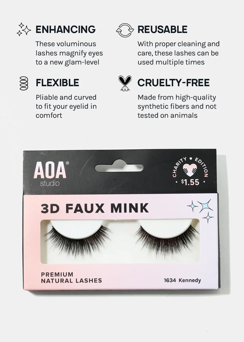 Paw Paw: 3D Faux Mink Lashes - Kennedy
