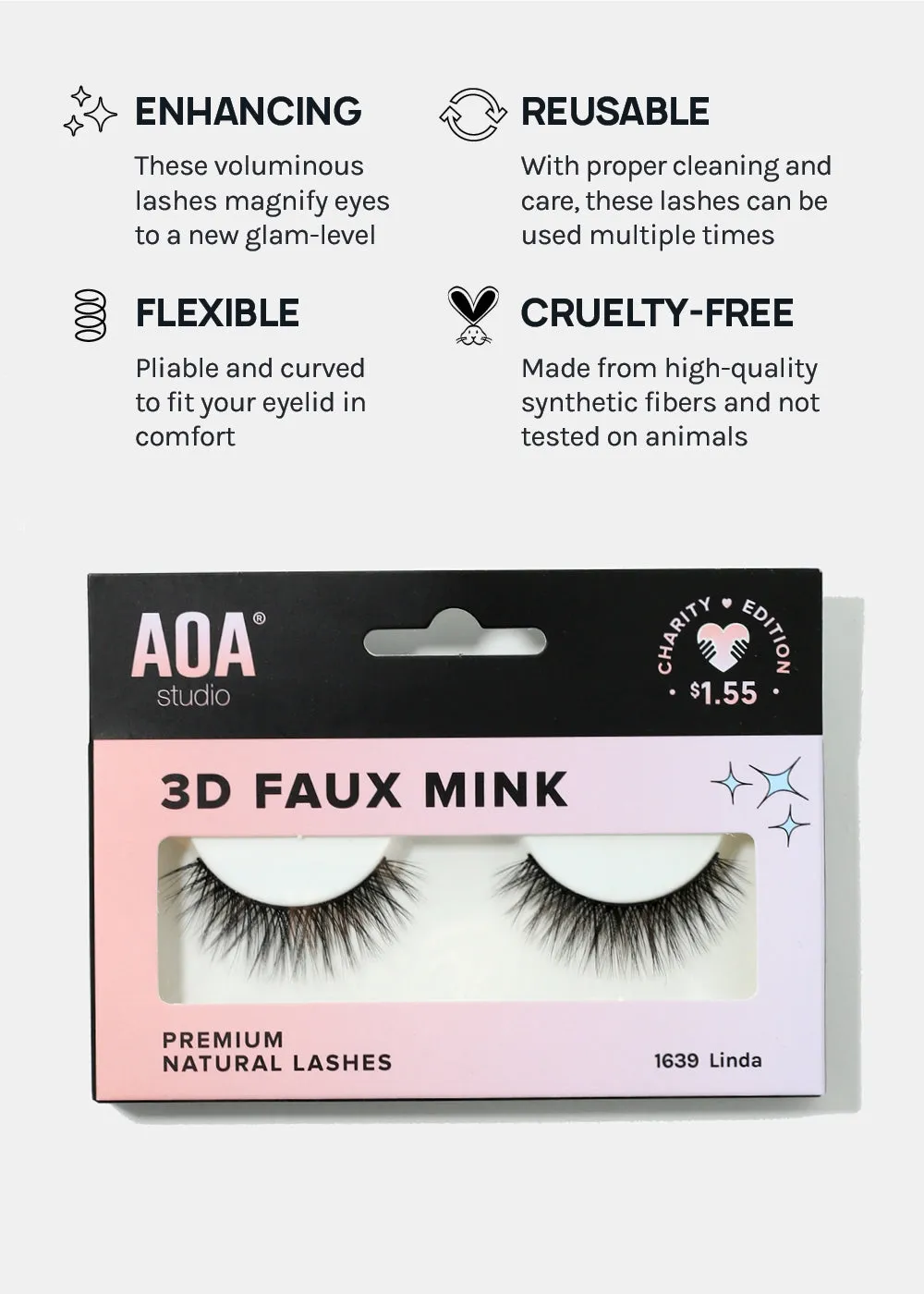 Paw Paw: 3D Faux Mink Lashes - Linda