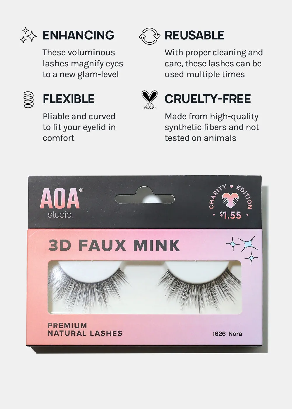 Paw Paw: 3D Faux Mink Lashes - Nora