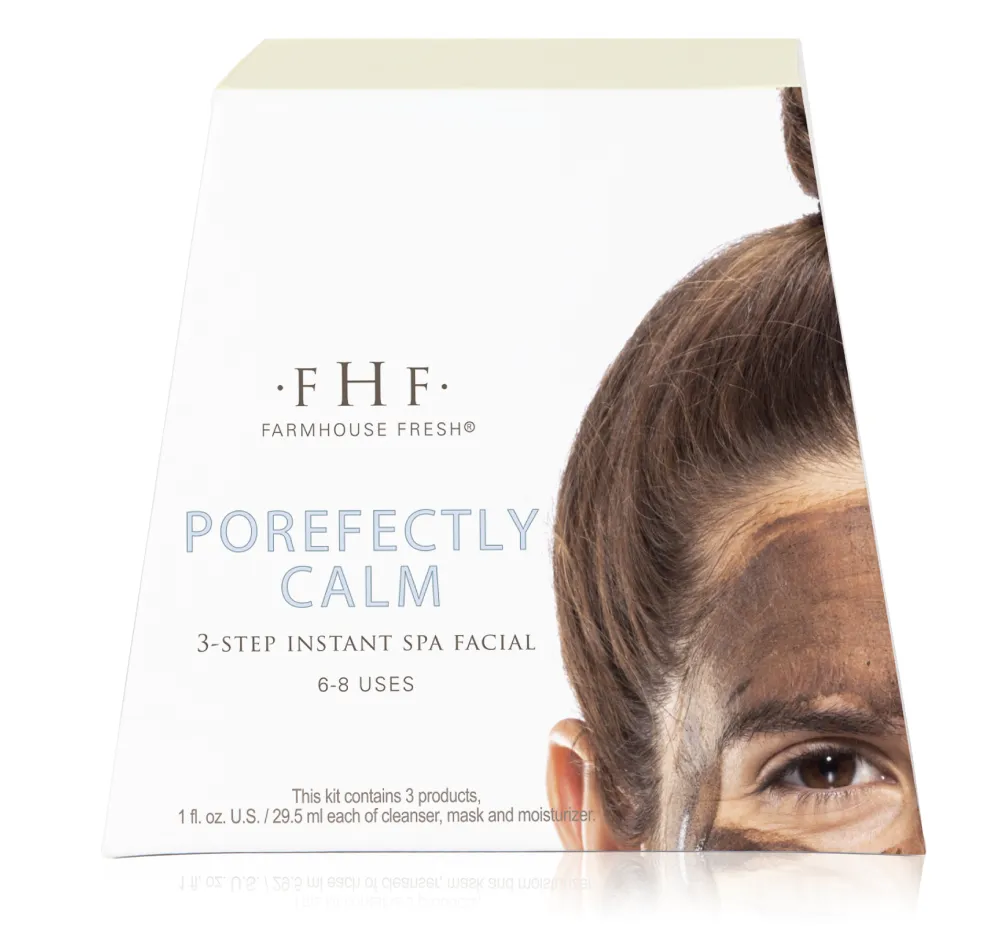 Porefectly Calm? 3-step Instant Spa Facial | Farmhouse Fresh