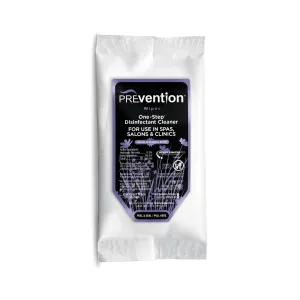 Prevention One-Step Disinfectant Cleaner Wipes, 8 ct