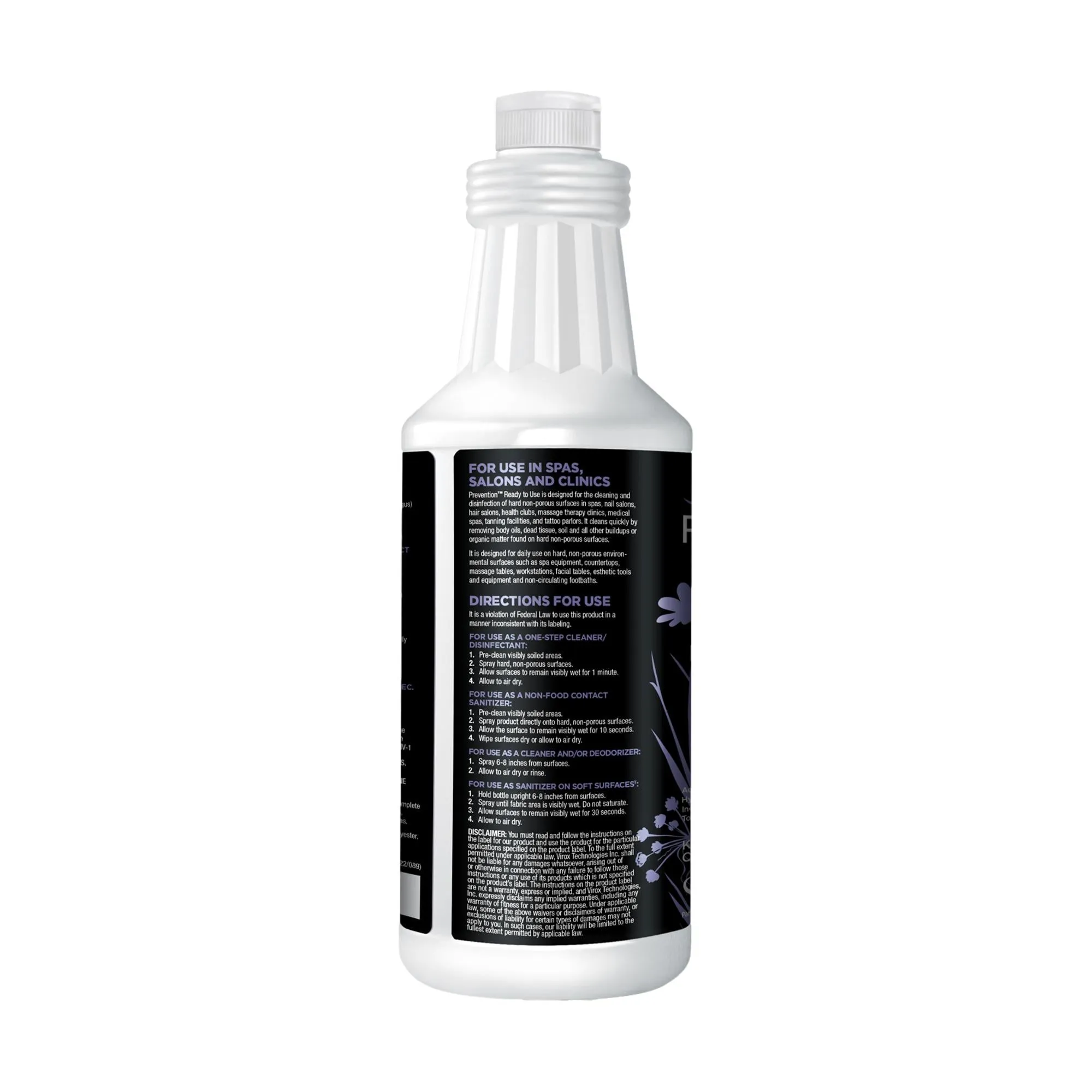 Prevention Ready-To-Use One Step Disinfectant Cleaner