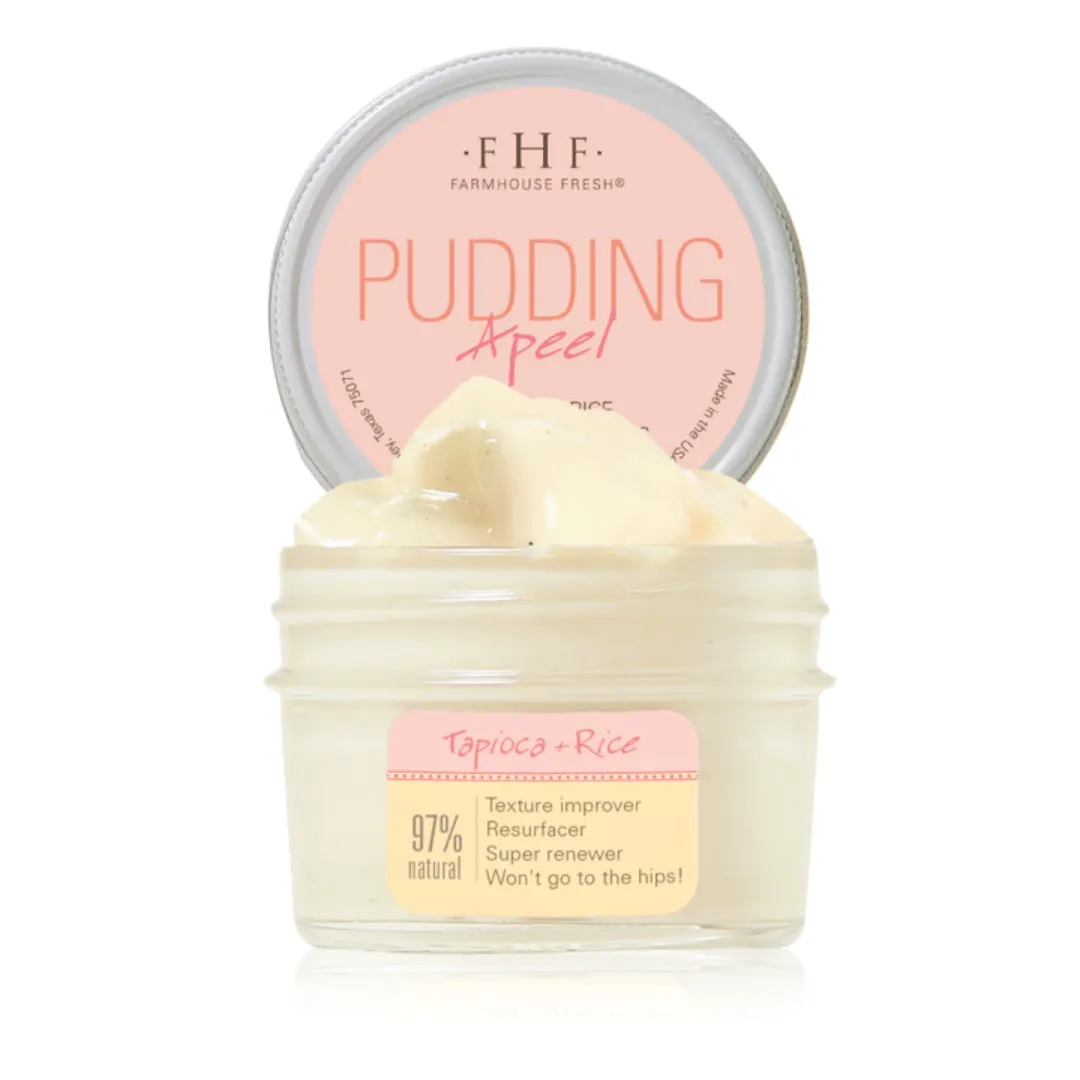 Pudding Apeel? Tapioca   Rice Active Fruit Glycolic Mask | FarmHouse Fresh