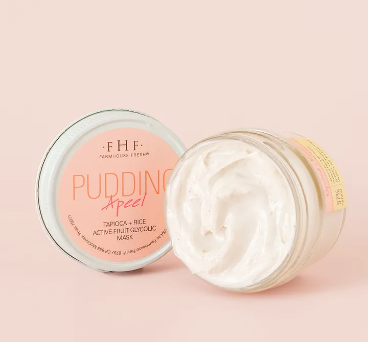 Pudding Apeel? Tapioca   Rice Active Fruit Glycolic Mask | FarmHouse Fresh