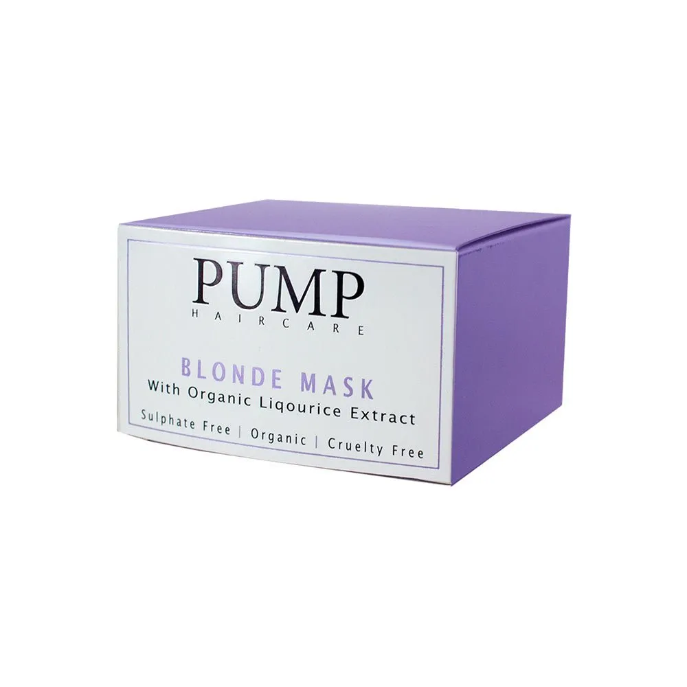 Pump Haircare Blonde Hair Mask 250ml