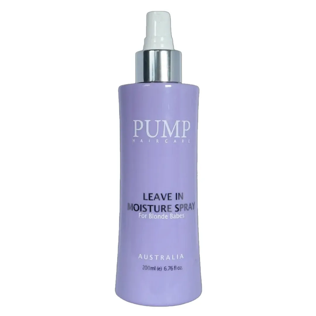 Pump Haircare Blonde Leave In Moisture Spray 200ml