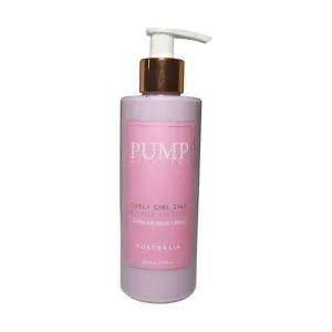 Pump Haircare Curly Girl 2 in 1 Blonde Edition Define and Repair Cream 200ml