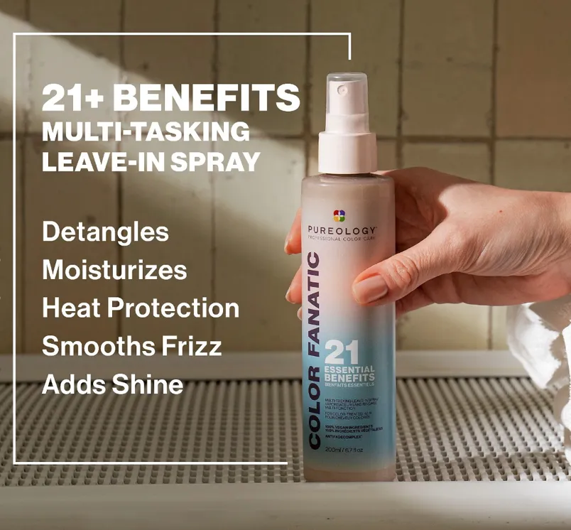 Pureology Colour Fanatic 21 Benefits Multi-Tasking Hair Treatment Spray 237ml