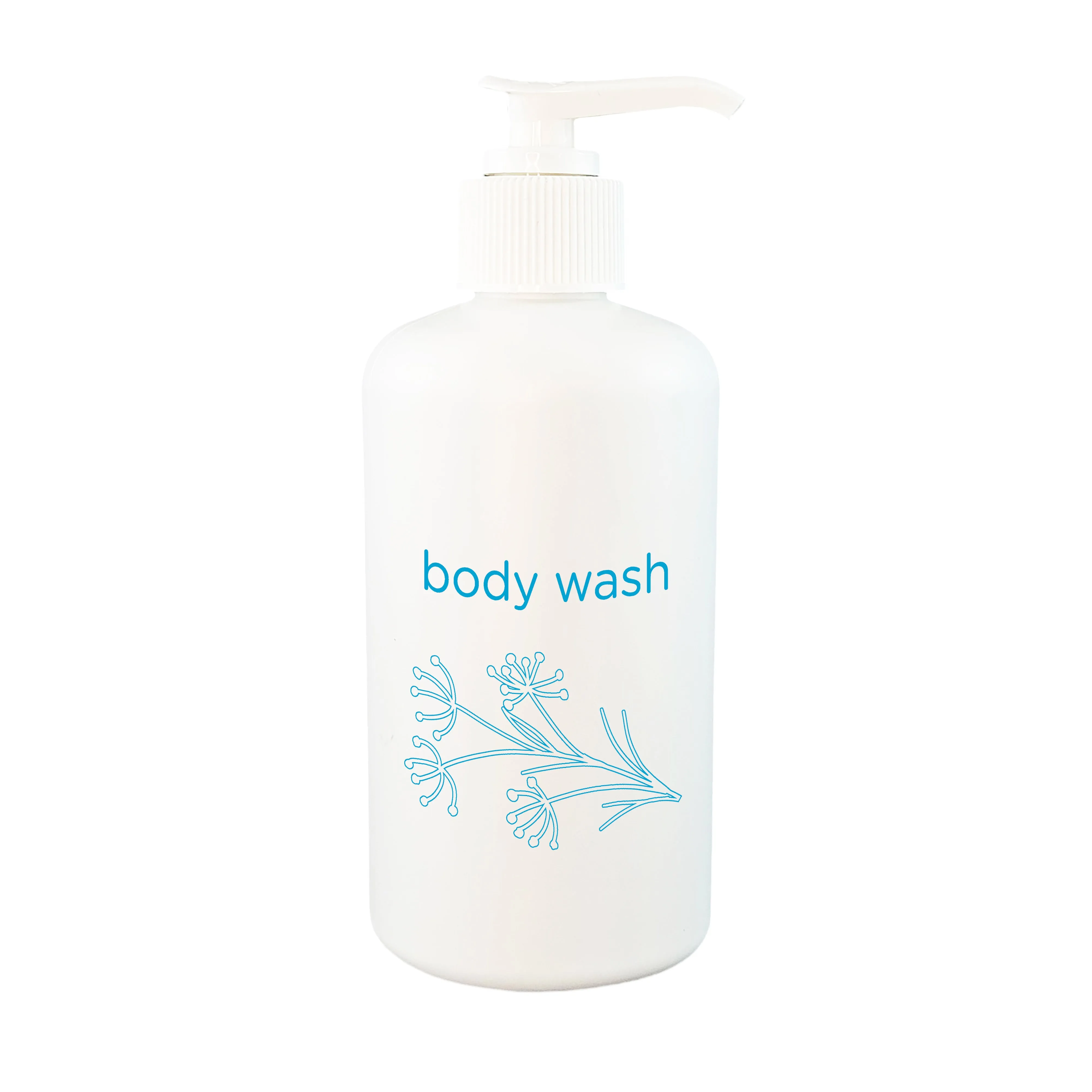 Replacement Non-branded Amenity Bottle, 8.5 oz