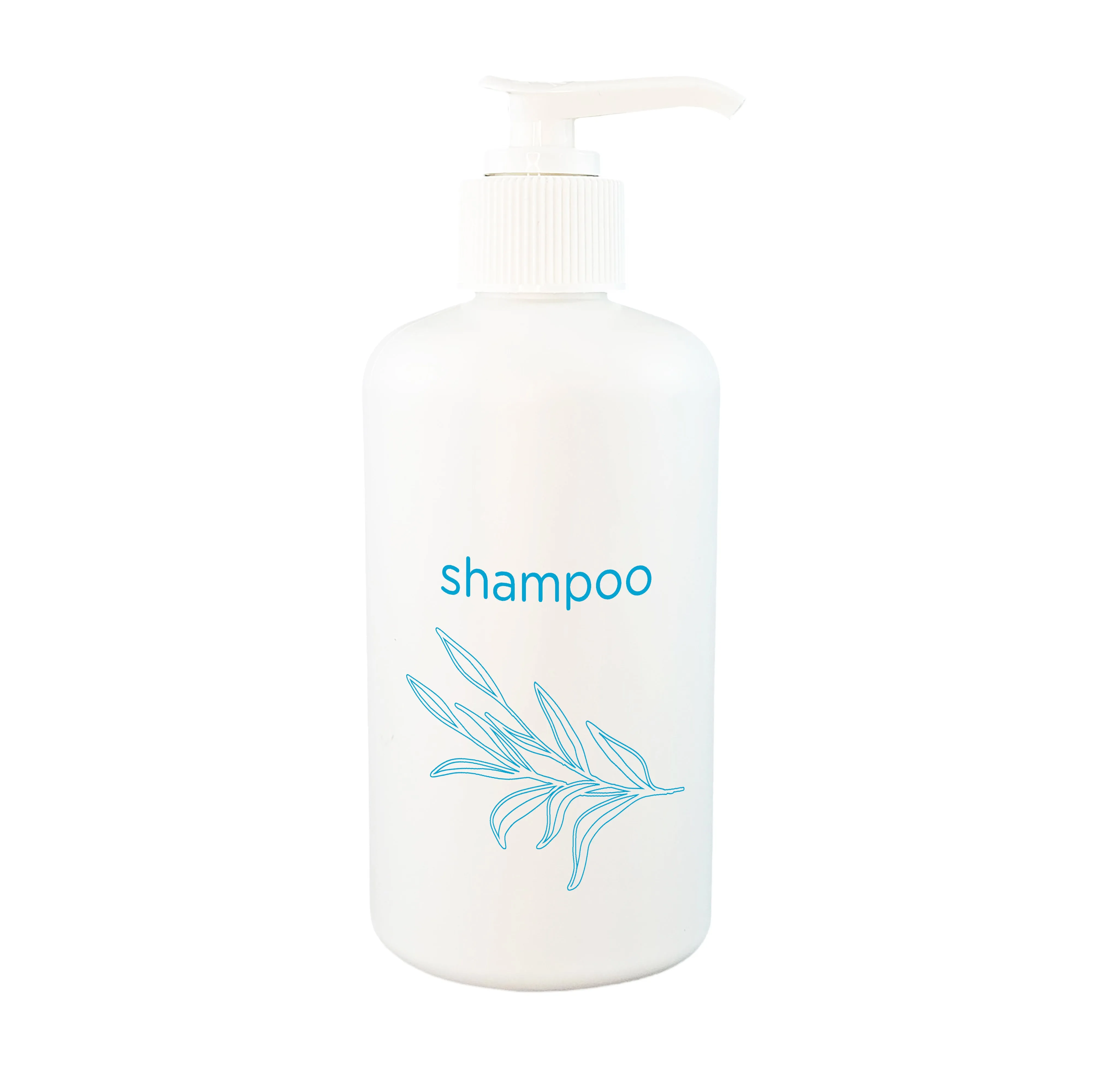 Replacement Non-branded Amenity Bottle, 8.5 oz