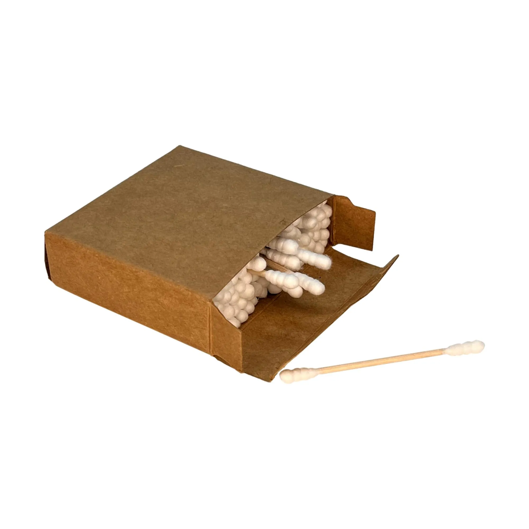 Ridged Cotton Swabs, 100 ct