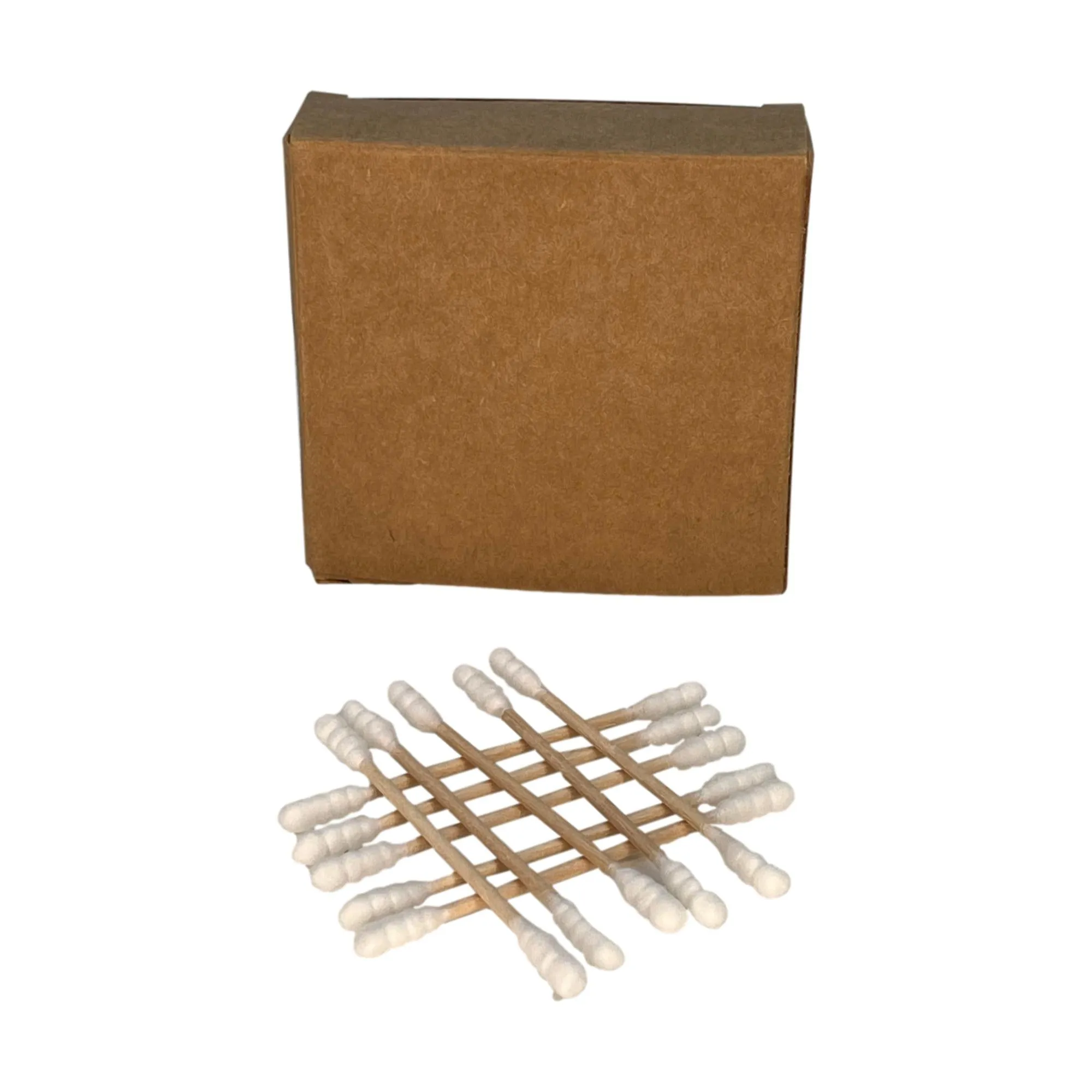 Ridged Cotton Swabs, 100 ct