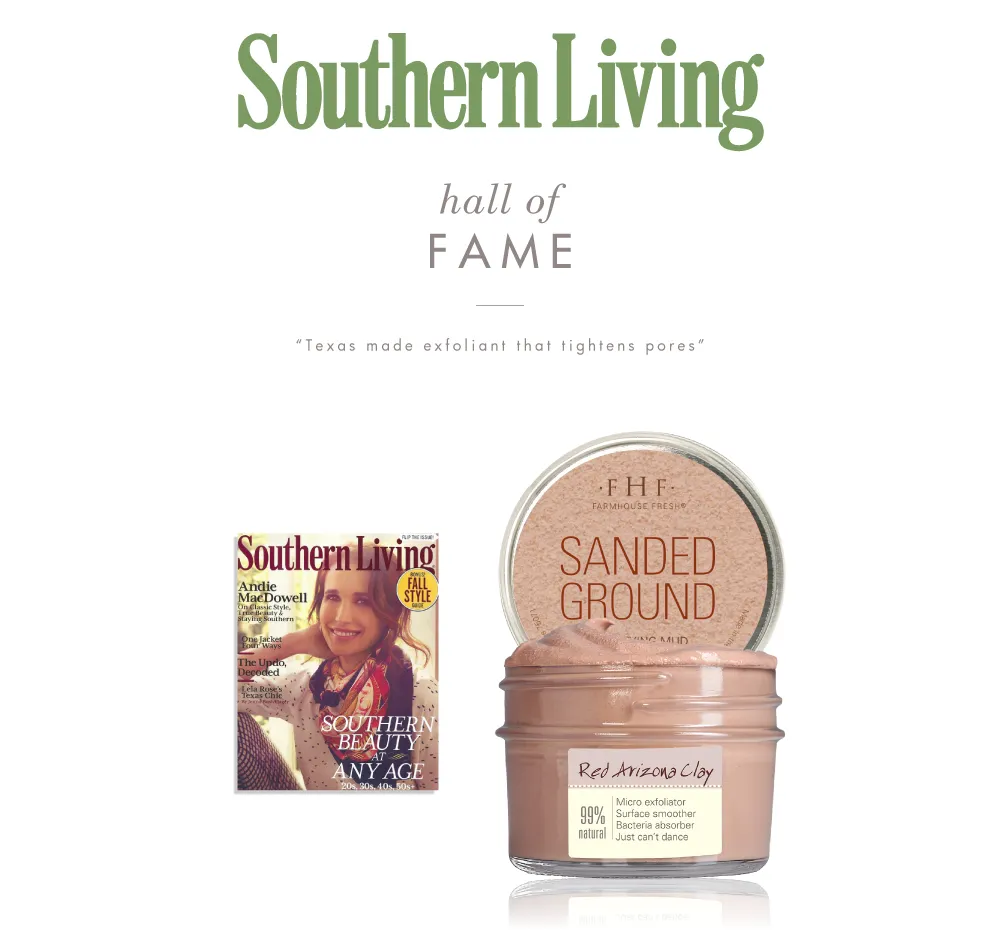 Sanded Ground? Clarifying Mud Exfoliation Mask | Farmhouse Fresh