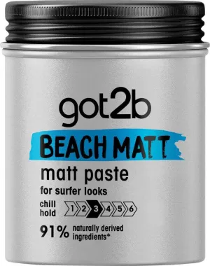 SCHWARZKOPF GOT2B BEACH MATT PASTE 100ML