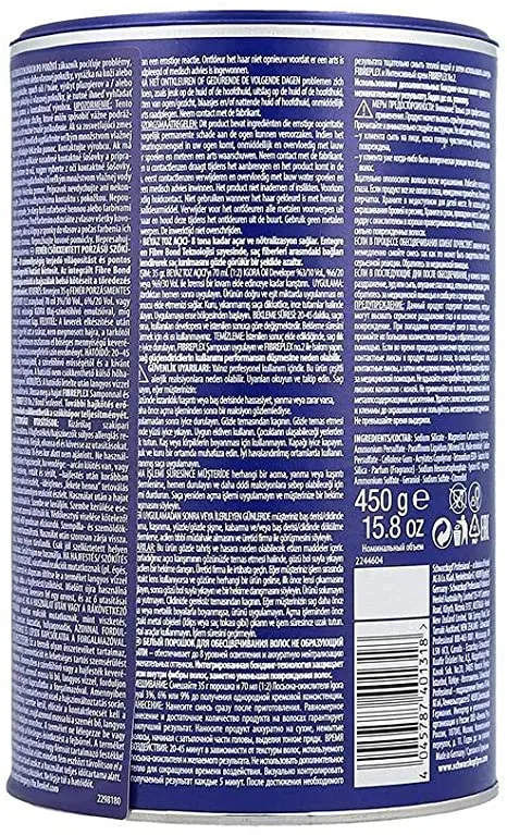 Schwarzkopf Igora Vario Blond Super Plus Powder Lightener 450G Bleach