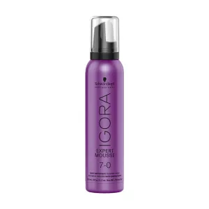 Schwarzkopf Professional Igora Expert Mousse 7-0 Medium Blonde Natural 100ml