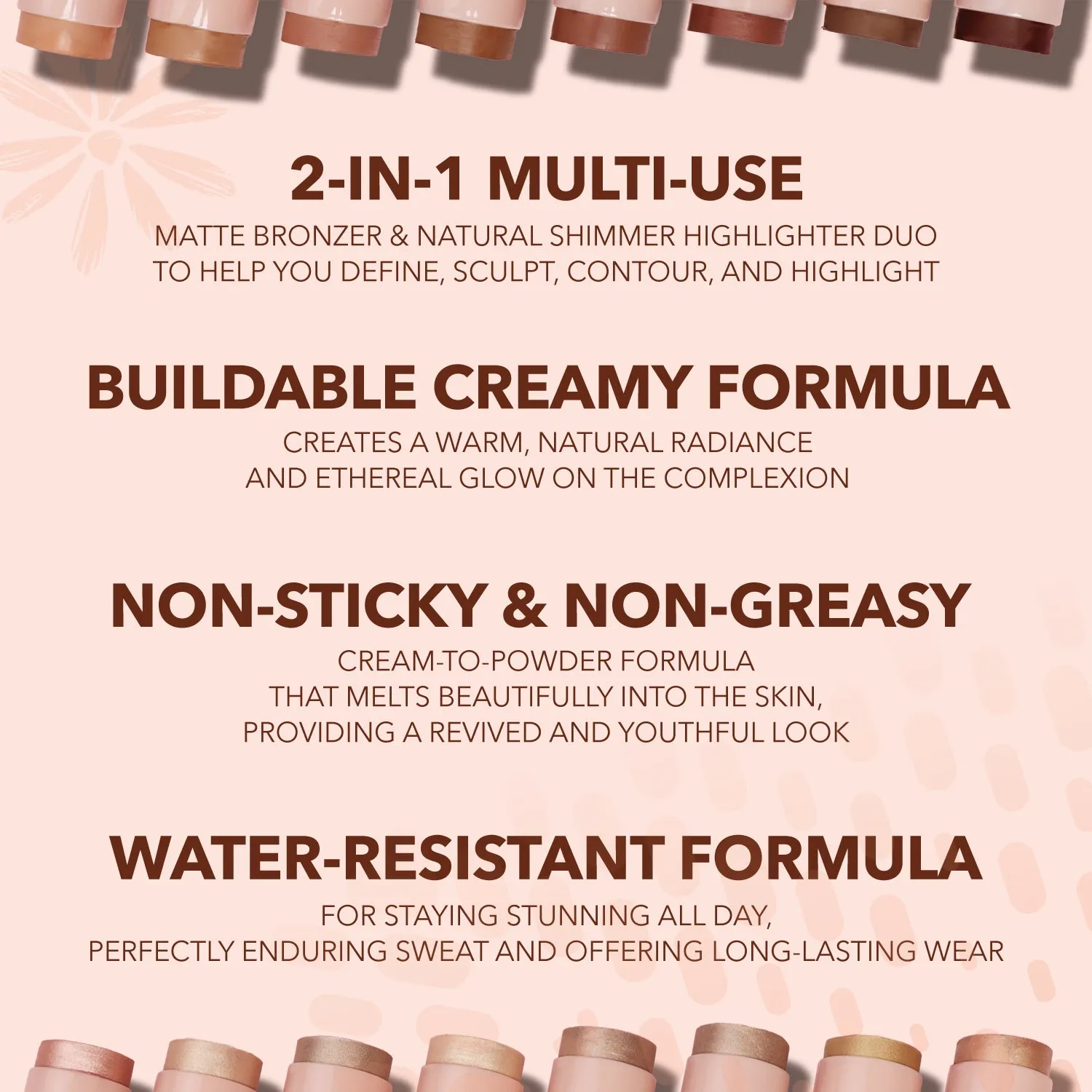 Sculpt & Glow Duo Stick (200, Let's Beach it up)