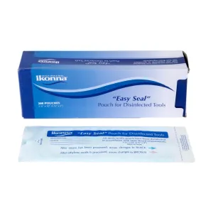 Self Sealing Sterilizing Storage Pouches, 3.5" W x 9" L, 200 pack
