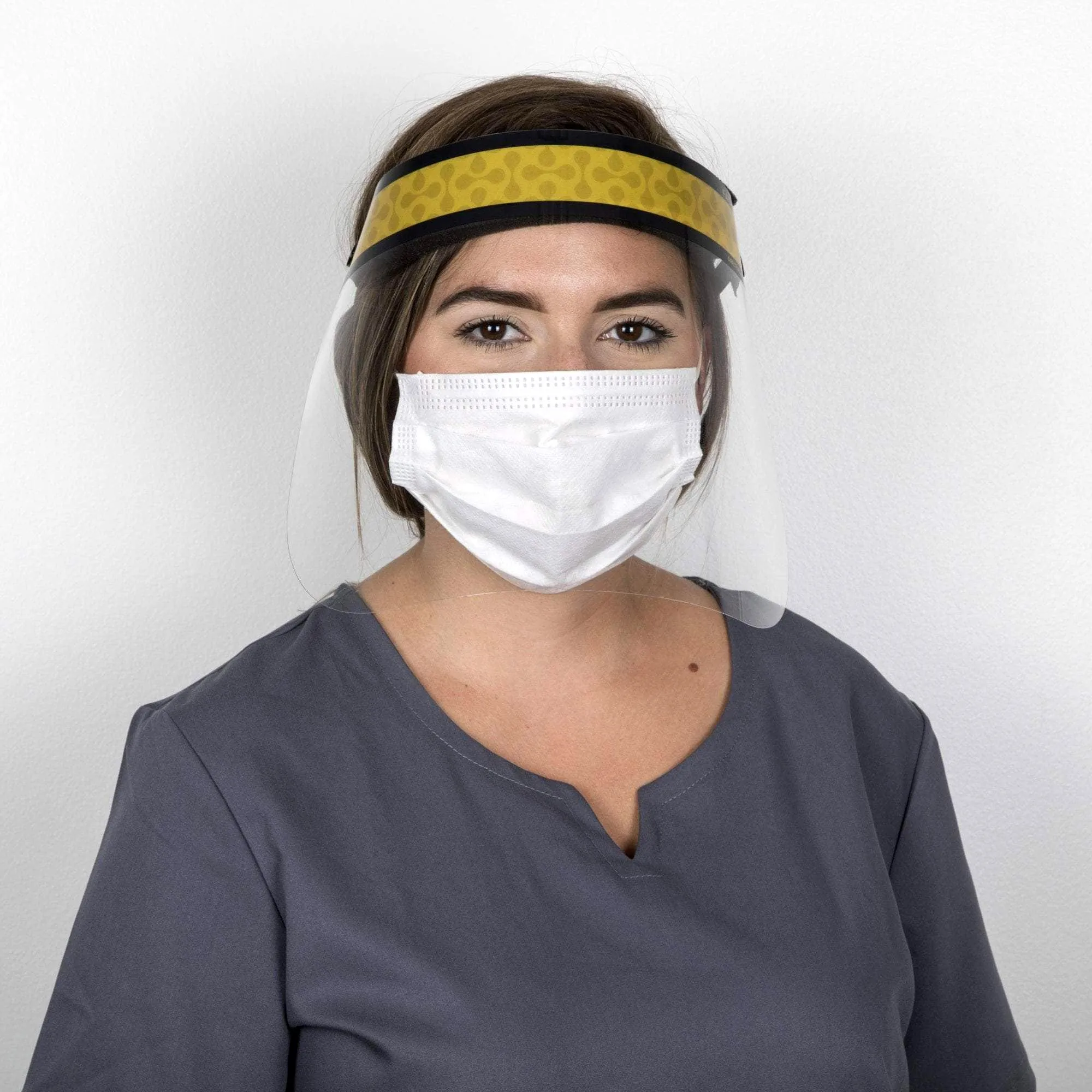 Semi-Reusable Face Shield, Pack of 10