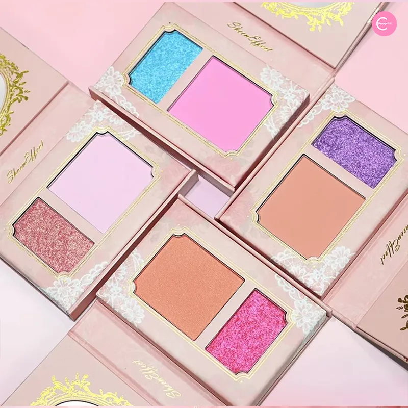 SheenEffect Chameleon Dream Duo Blush & Highlighter Palette