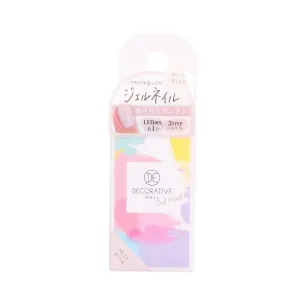 SHO-BI Decorative Gel Nail Milk Pink