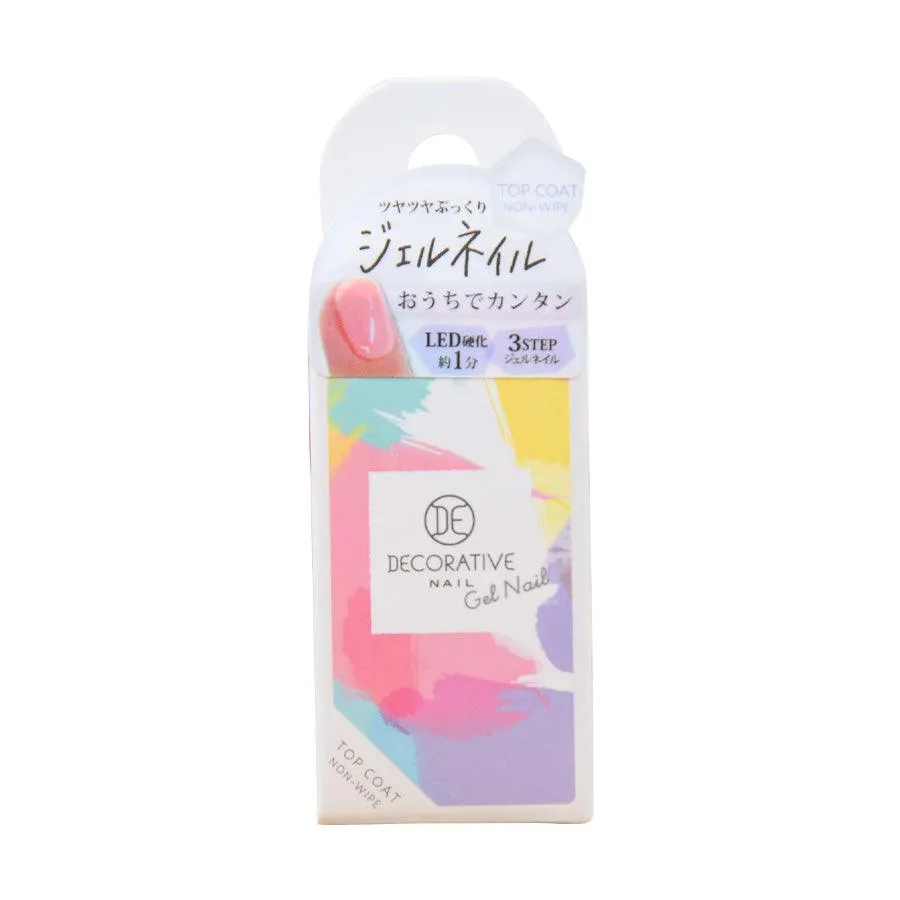 SHO-BI Decorative Gel Nail Top Coat Non-Wipe