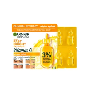 Skin Active Fast Bright Hyperpigmentation Ampoule Serum Multipack (12 X 1.5ML)