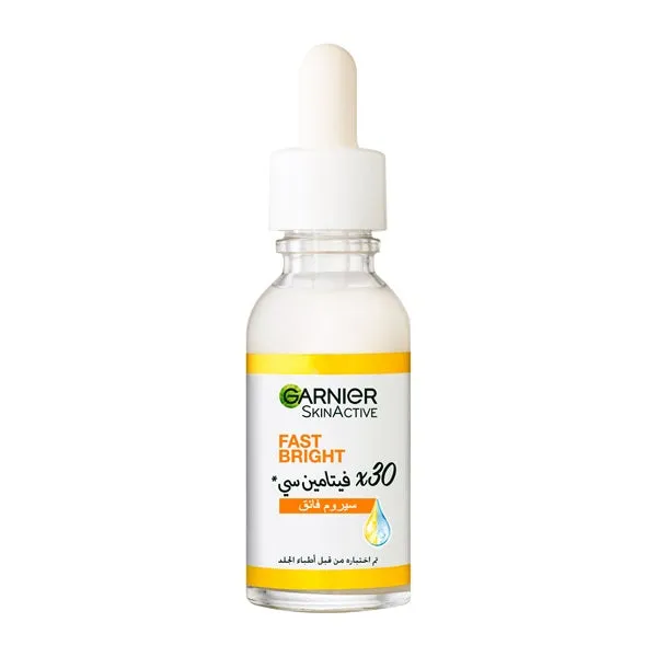 Skin Active Fast Bright Vitamin C   Niacinamide 30x Brightening Booster Day Serum