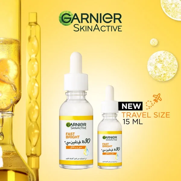 Skin Active Fast Bright Vitamin C   Niacinamide 30x Brightening Booster Day Serum