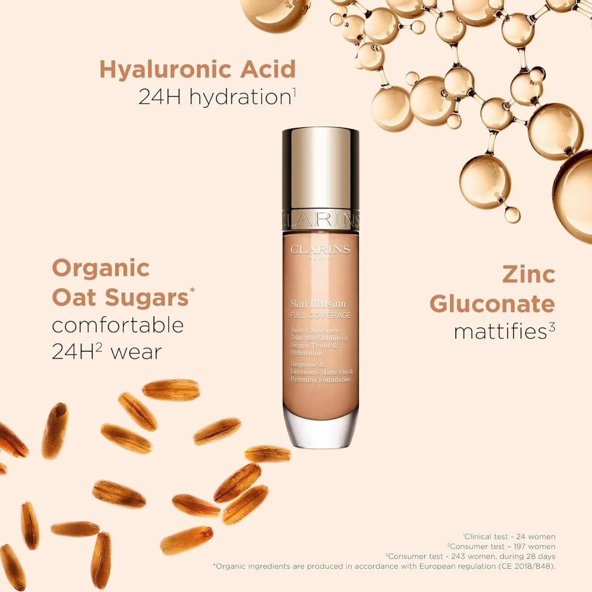 Skin Illusion Full Coverage Foundation - 30ML