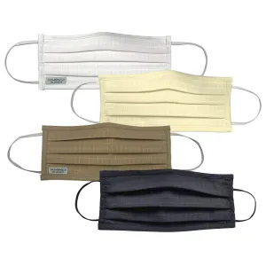 Solid Pleated Wellness Face Mask by Fashionizer Spa Uniforms