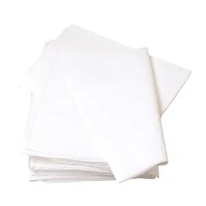 Spa Essentials Disposable Drape Sheets, 3 Ply, 40" x 72", 50 ct