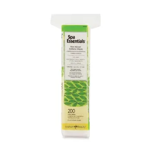 Spa Essentials Esthetic Wipes, 2x2, 200 ct