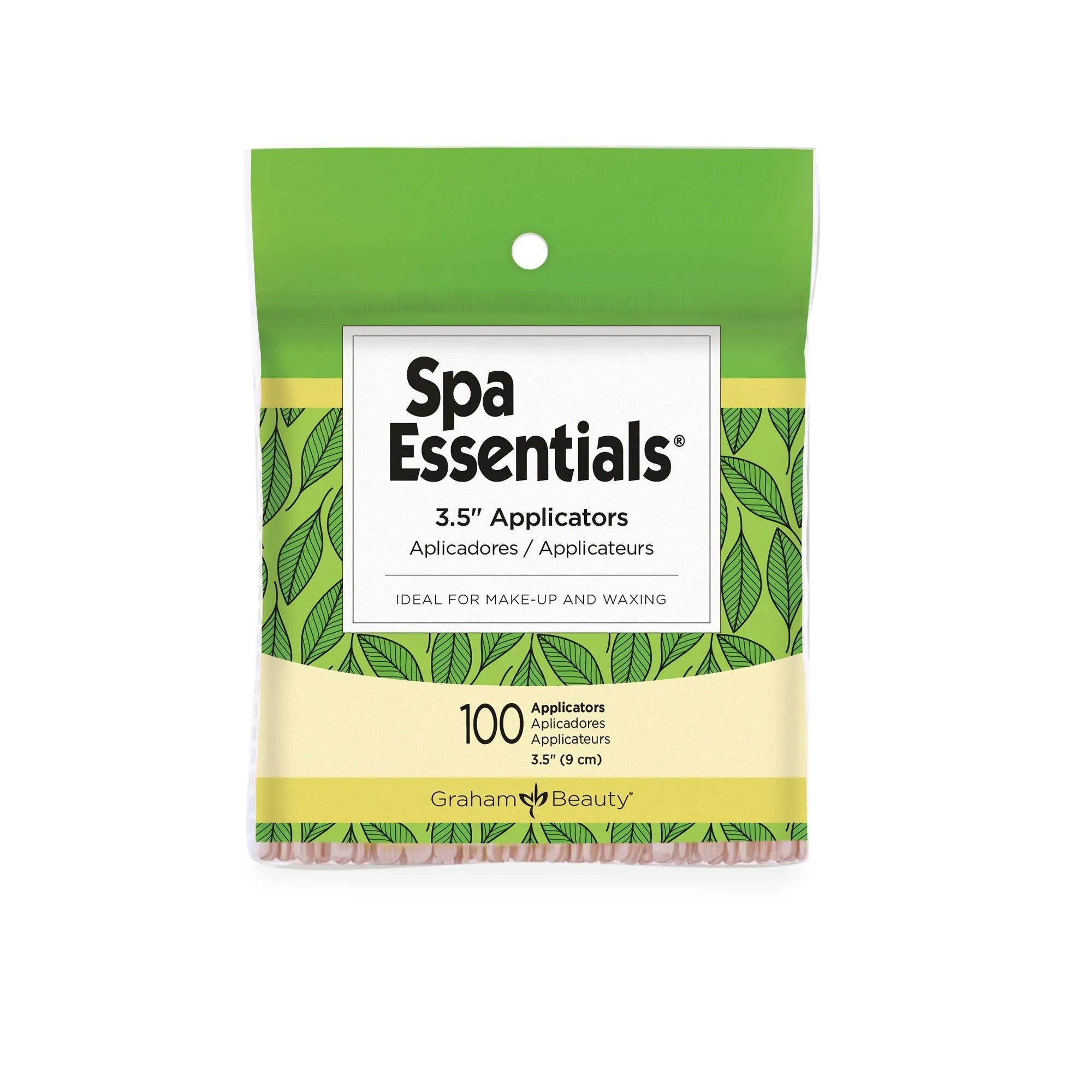 Spa Essentials Eye & Lip Disposable 3.5" Applicator, 100 ct