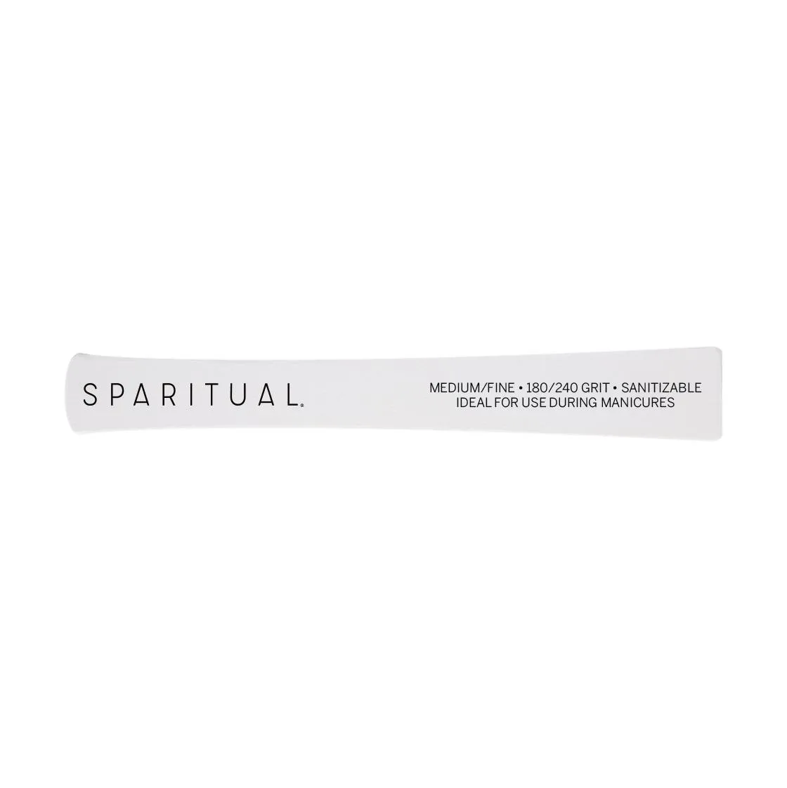SpaRitual Foam Board Nail File, 180/240 Grit, 2 pack