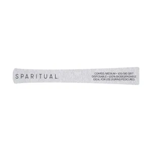 SpaRitual Zebra Board Eco-File Nail, 100/180 Grit, 5 pack